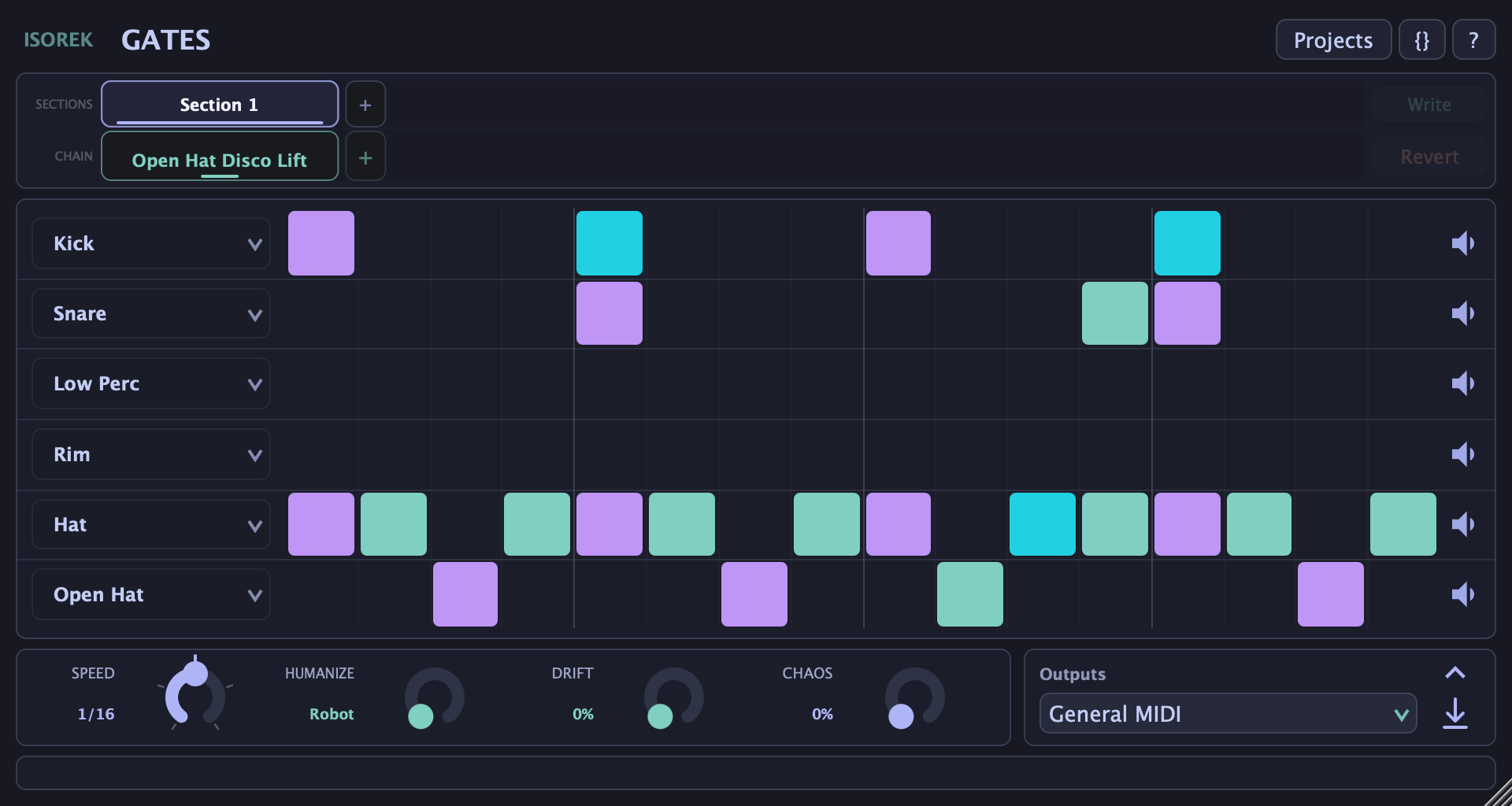 Gates - Drum Pattern MIDI Effect & Project Library